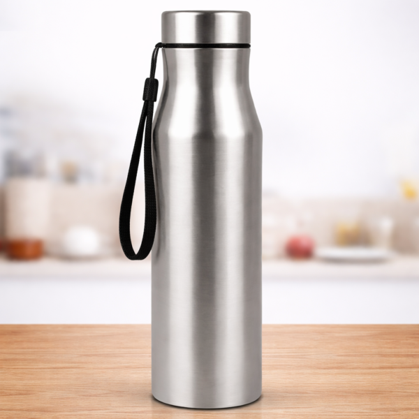 Steel Bottle with strap, 900ml