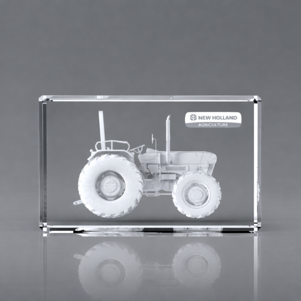 New Holland Agriculture Tractor Crystal Souvenir