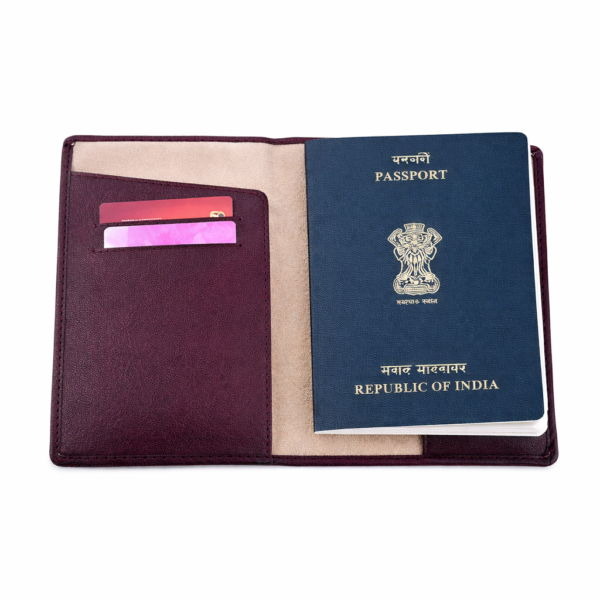 Classic Passport Cover Wallet with Card Holder – Travel Essential