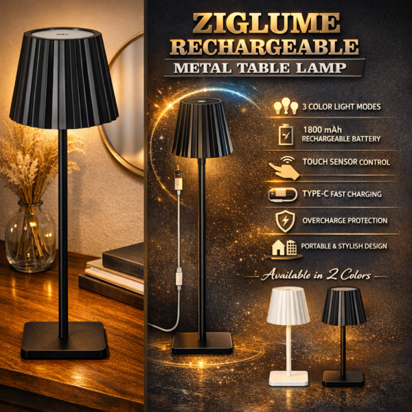 Metal Table Lamp